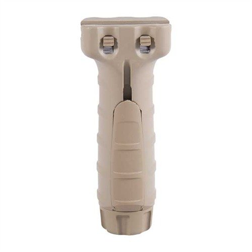 Der PICATINNY STANDARD VERTICAL GRIP bietet eine robuste Montage, eine rutschfeste Griffoberfläche, viel Stauraum und ist wasserdicht bis 66 ft.