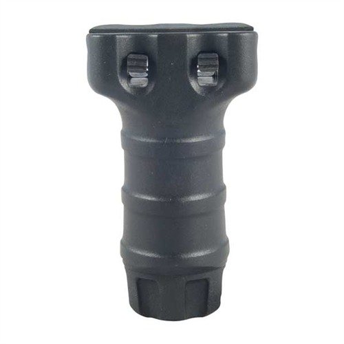 Der PICATINNY STUBBY GRIP verbessert die Kontrolle deiner Waffe, fügt kaum Gewicht hinzu und bietet einen wasserdichten Stauraum für Ersatzteile.