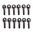 Kugel-Schwenkbolzen 10-32 x 5/8" 12er Pack