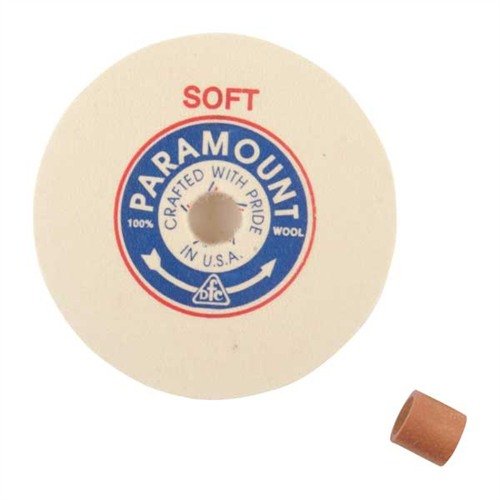 Die 6" Soft Felt Polishing Wheels bieten eine hervorragende Oberflächenbearbeitung, sind für verschiedene Poliergrits geeignet und kommen mit einem Adapter für vielseitige Nutzung.