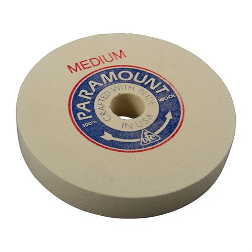 Die 6" Medium Felt Polishing Wheels bieten eine hervorragende Oberflächenbearbeitung für Profis. Ideal für verschiedene Poliergrits und mit Adaptern für vielseitige Nutzung.