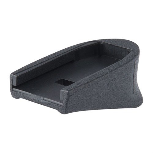 Mit der S&W M&P Grip Extension kannst du deine gesamte Hand zum Greifen nutzen, was die Rückstoßkontrolle verbessert und das Schießen angenehmer macht.