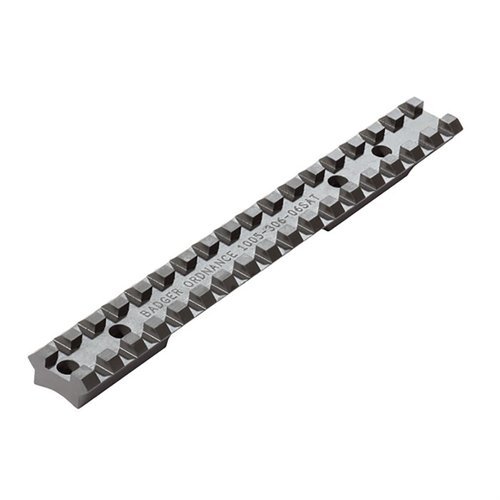 Die Badger Ordnance Savage Short Action Scope Rail bietet eine robuste Basis mit 20 MOA Elevation Bias, perfekt für ultra-langstrecken Schüsse und maximale Kompatibilität.