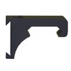 Die ANGLE COSINE INDICATOR MOUNT GEN II von BADGER ORDNANCE aus Aluminium ermöglicht dir die Montage des ACI direkt auf deinem MIL STD 1913 Schienen-System.