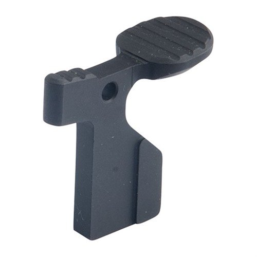 Der Enhanced Bolt Catch von Badger Ordnance bietet eine größere Fläche für einfachere Bedienung, bessere Ergonomie für Linkshänder und mehr Fläche zum Verriegeln des Bolzens.