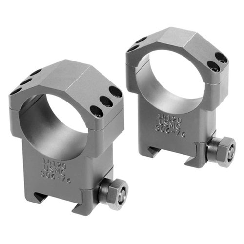 Die Badger Ordnance USMC SASR 34mm Scope Rings bieten beeindruckende Stabilität, präzise Ausrichtung und sind stark genug für den Rückstoß des M107 .50 BMG.