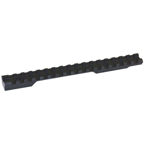 Die Badger Ordnance Remington Long Action Scope Rail bietet einen integrierten Vorwärtswinkel, eine robuste Stahlkonstruktion und maximale Kompatibilität mit Picatinny-Ringen.