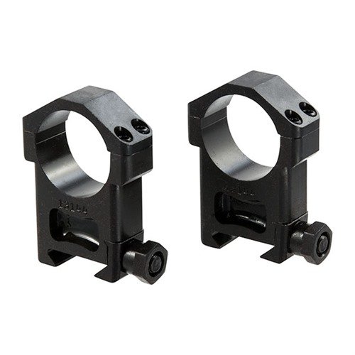 Die MAXIMIZED SCOPE RINGS bieten extra starke 30mm Stahlringe, die schwere Zielfernrohre sicher halten und optimal für AR-15, AR-10 und SR-25 geeignet sind.