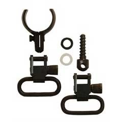 Die SLING SWIVEL SETS aus robustem Stahl bieten ein schnelles Abnehm-System, sind ohne Plastikteile und passen für 1" breite Slings - ideal für mehrere Gewehre.