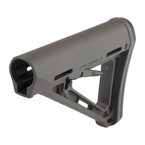 Der Magpul MOE Carbine Stock bietet eine robuste, leichte Bauweise, schnellen Längenverstellmechanismus und erhöhten Komfort für dein AR-15.