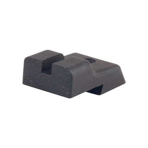 Die robuste, feste Novak Cut Rear Sight bietet eine breite .135" Notch für schnelles Zielen, 50 lpi Riffelung gegen Blendung und eine sichere Montage.