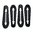 SGA beidseitig bedienbarer Schaft für 12GA Mossberg 500/590, schwarz