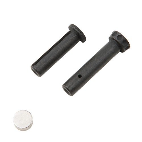 Die AR-15/M16 Enhanced Pins aus gehärtetem Stahl erleichtern den Zusammenbau und die Demontage deiner Waffe, sind 0,030" länger und bieten besseren Halt.