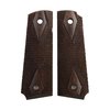 1911 dunkel gebeizte Double Diamond Replik-Griffschalen