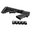 KICKLITE Tactical-Schaft für Remington 870, 12 Gauge, schwarz
