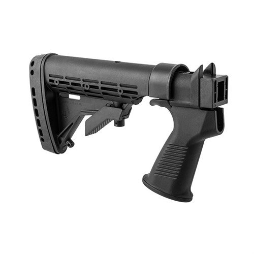 Die KICKLITE TACTICAL BUTTSTOCK für Saiga bietet patentierte Recoil Reduction Technology, die den Rückstoß um bis zu 50% reduziert und für alle Schützen geeignet ist.