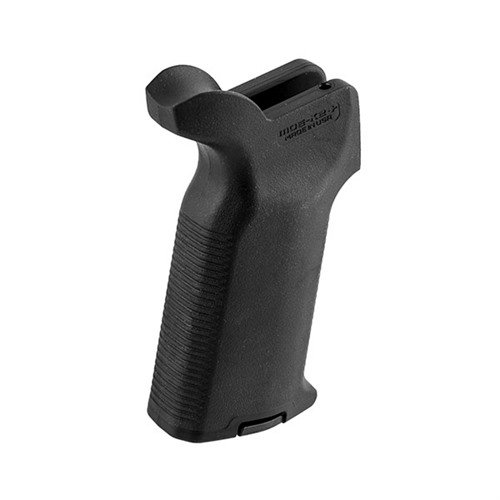 Der MOE-K2+ Grip von MAGPUL bietet eine komfortable Gummibeschichtung und einen steileren Winkel für optimale Kontrolle und Komfort bei PDW-Konfigurationen.