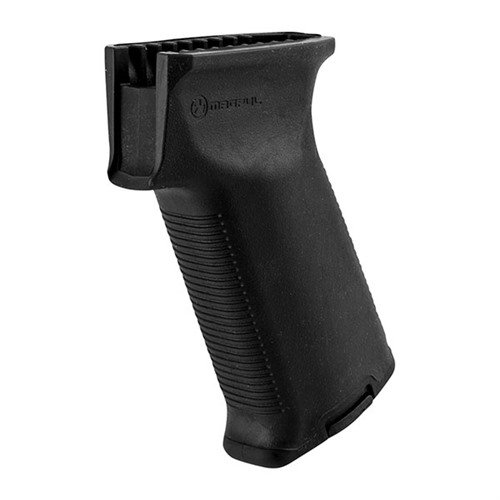 Der MOE AK+ Grip von MAGPUL verbessert die Ergonomie und Waffenkontrolle für AK47/74, mit rutschfester Oberfläche und Kompatibilität zu Grip Cores.