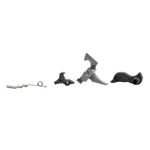 Der ALG AK Trigger Enhanced bietet einen leichteren Abzug mit crispem Break, ideal für Präzision und Zielschießen, gefertigt aus S7 Tool Steel mit selbstschmierenden Eigenschaften.