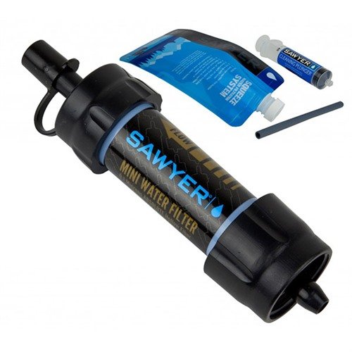 Der Sawyer MINI Wasserfilter wiegt nur 56 g, filtert bis zu 378.500 Litern und ist vielseitig einsetzbar – kein teurer Kartuschenwechsel nötig!