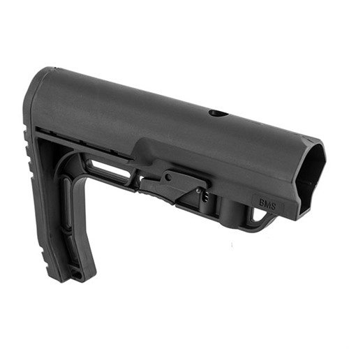 Der BATTLELINK Minimal Rifle Stock für AR-15 ist mit nur 5,8oz der leichteste seiner Art, bietet eine rutschfeste Buttpad, mehrere Sling Slots und optimierte Anpassungsmöglichkeiten.