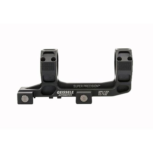 Die Geissele Super Precision AR-15 Mounts bieten maximale Stabilität und Rückkehr zum Nullpunkt dank einteiligem Billet-Aluminium und 1.400 lbs Klemmkraft.