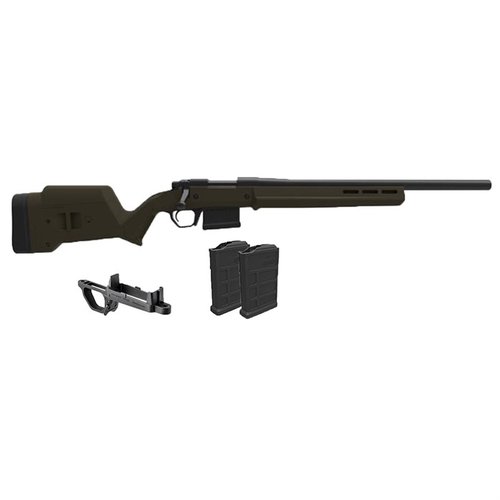 Verbessere deine Remington 700 mit dem Magpul Hunter 700 Stock, der M-LOK-kompatibel ist, und zwei 10-Schuss PMAG 7.62 AC-Magazinen für optimale Leistung!