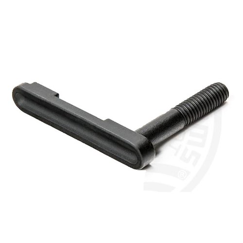 Der Enhanced Magazine Catch für AR-15 ist robust, leicht und hat einen niedrigeren Profil-Button, um versehentliches Entladen zu vermeiden.