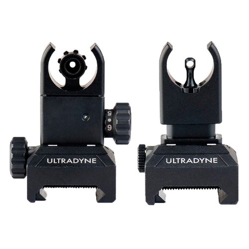 Das C4 Folding Front und Rear Sight Combo bietet mit Dynalign Technology ein stets zentrisches Sichtbild, ist leicht, robust und einfach an MIL-STD 1913 Picatinny Rails montierbar.