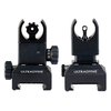 C4 klappbares Vorder- und Hintervisier-Set UDBLACK