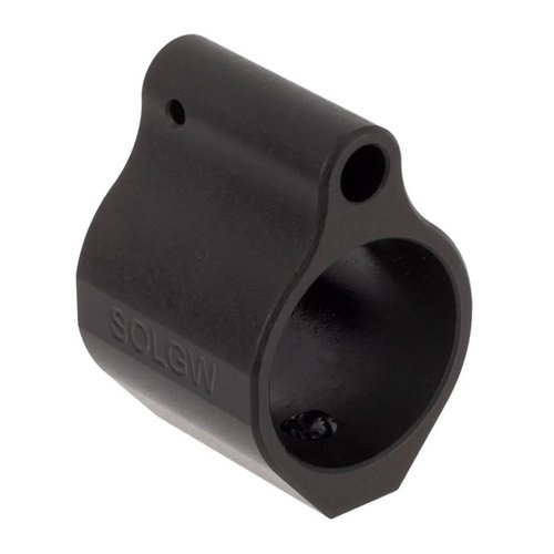 Der AR-15 .750 Gas Block von Sons of Liberty Gun Works ist kompatibel mit allen Handguards, aus 4140 Stahl gefertigt und nitride-behandelt für Langlebigkeit.