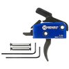 Der Midwest Industries Enhanced Drop-In Curved Trigger bietet eine 3,5-Pfund-Abzugsgewicht, einen kurzen Reset und ist einfach zu installieren für optimale Präzision.
