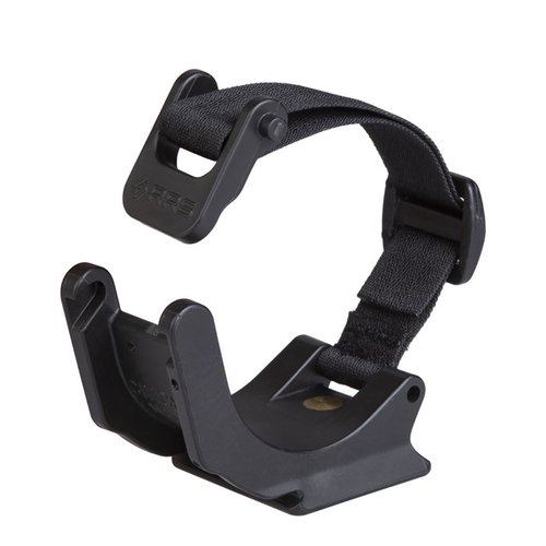 Mit dem Cinch-LR Polymer Bino Adapter von Really Right Stuff kannst du deine Ferngläser schnell abnehmen und anbringen, passend für die meisten Stative und mit verstellbarem Riemen.