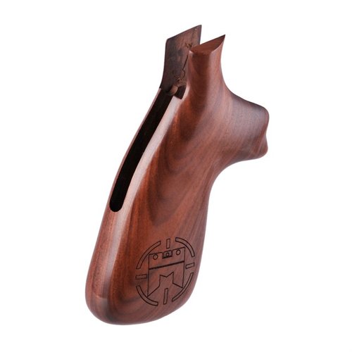 Die S&W MICULEK Competition Grips bieten einen schlanken, komfortablen Griff für schnelle Züge und optimale Rückstoßkontrolle, ideal für verdecktes Tragen und Wettkämpfe.