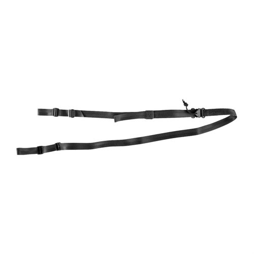 Der V-TAC Sling ist sofort verstellbar, ermöglicht schnellen Wechsel zwischen Schulterpositionen und verbessert die Handhabung für freie Hände.