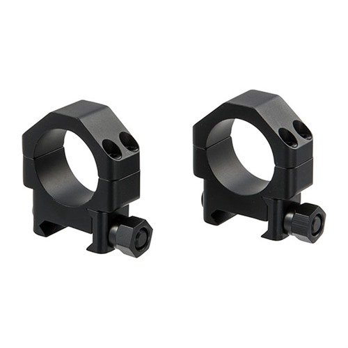 Die TSR Picatinny Scope Ringe bieten maximale Haltekraft und präzise Ausrichtung, gefertigt aus hochwertigem Aluminium mit 4-Schrauben-Kappe für sichere Montage.