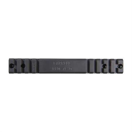 Die ONE PIECE BASES für Remington 700 bieten präzise CNC-Bearbeitung, stabilen Sitz und sind mit Picatinny- und Weaver-Ringen kompatibel.