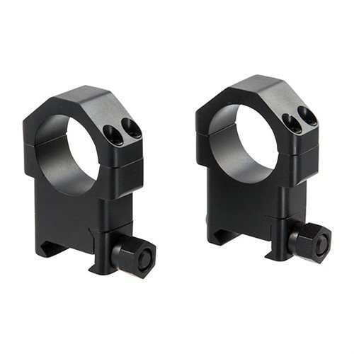 Die TSR-W Scope Ringe bieten maximale Stabilität und Rückstoßfestigkeit, präzise gefertigt aus legiertem Stahl, mit einem 4-Schrauben-Deckel für perfekte Ausrichtung.