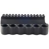 Der RECEIVER MOUNT SHOTSHELL HOLDER bietet einen robusten, leichten Aluminium-Halter für 6 zusätzliche 12-Gauge-Patronen, ideal für schnelle taktische Nachladevorgänge.
