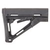 Der AR-15 CTR Stock von MAGPUL bietet eine stabile Verbindung durch das Friction Locking System, schnelle Längenanpassung und ist aus schlagfestem Nylon-Polymer gefertigt.