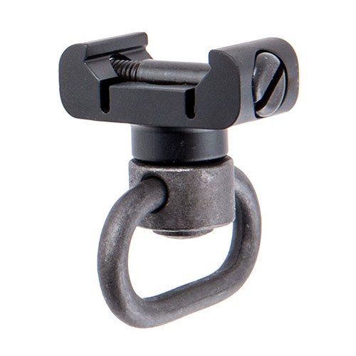 Der AR-15/M16 Quick Detach Sling Swivel stabilisiert deine Waffe, reduziert Drehbewegungen und ermöglicht eine schnelle Befestigung an Picatinny- oder Weaver-Schienen.