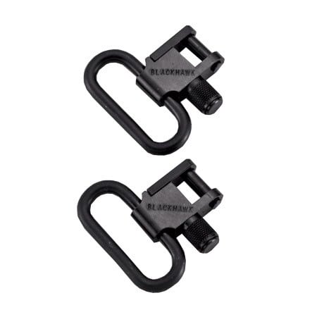 Die LOK-DOWN™ Sling Swivels bieten dir eine robuste Stahlkonstruktion ohne Kunststoffteile, die Sicherheit und Zuverlässigkeit beim Tragen deiner Waffen garantieren.