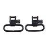 Die SLING SWIVELS von GROVTEC US sind zuverlässig, aus Stahl gefertigt und verfügen über ein schnelles Freigabesystem. Erhältlich im Paar mit Mil-Spec Phosphatbeschichtung.