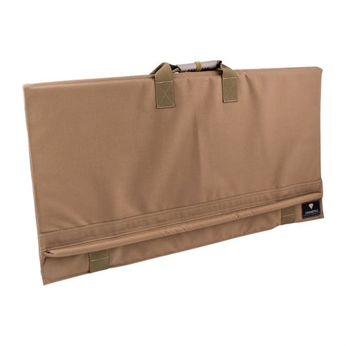 Die PERCISION LONG RANGE SHOOTING MAT bietet optimalen Komfort mit extra dickem Schaumstoff und robustem Cordura, perfekt für stundenlanges Schießen.