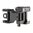 AR-15 umklappbares, verstellbares Hintervisier, schwarz