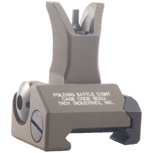 Der AR-15 Flip-Up Front Sight von TROY INDUSTRIES bietet robuste, ausklappbare Visierungen, die als zuverlässige Backup-Lösung dienen und einfach zu montieren sind.
