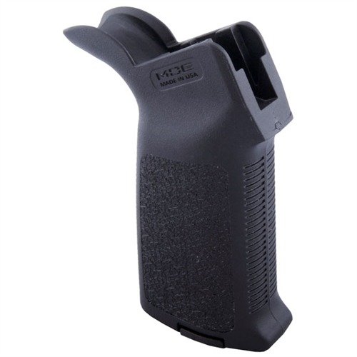 Der Magpul MOE Grip bietet dir einen sicheren Halt, verbesserte Kontrolle und Komfort beim Schießen, dank der robusten, einteiligen Konstruktion aus hochfestem Polymer.