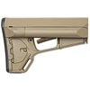 Der AR-15 ACS Stock bietet zusätzlichen Stauraum, einen bequemen Wangenauflage und ein sicheres, doppelt verriegeltes System für optimale Anpassung.