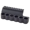 Der RECEIVER MOUNT SHOTSHELL HOLDER bietet eine robuste und leichte Lösung, um 6 zusätzliche 12 Gauge Patronen schnell und sicher an deiner Benelli M1/M2 zu lagern.
