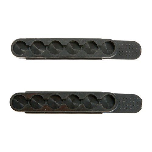 Der QUICKSTRIP von TUFF hält 6 Patronen bereit für schnelle Nachladevorgänge. Flexibles Polymer-Design ermöglicht einfaches Greifen und zwei Patronen gleichzeitig.